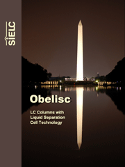 Broschüre zu SIELC Obelisc HPLC-pHasen mit Liquid Separation Cell Technology
